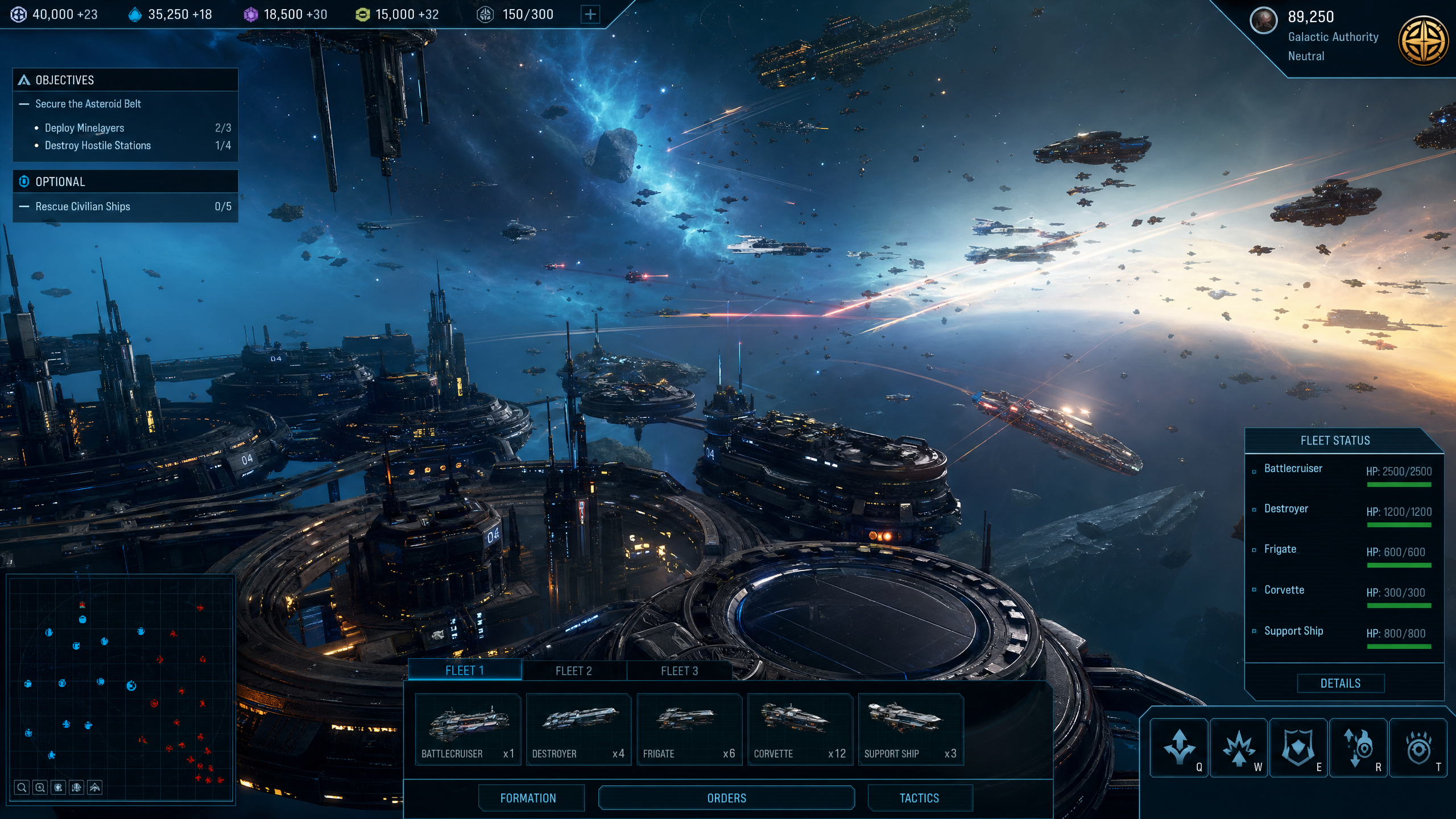 Galactic Dominion — space strategy game screenshot